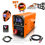 PANTERMAX MMA195LCD Inverter MMA/TIG Schweißer Kukla Kabel 1.5m Pinsel gallery main image